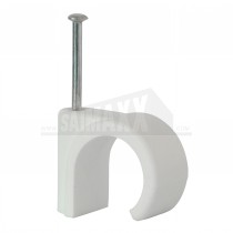 Talon Nail in Clip White 100pc