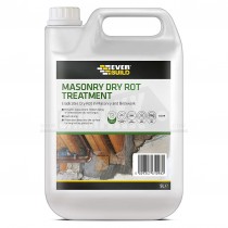Everbuild Masonry Dry Rot Treatment CLEAR 5L