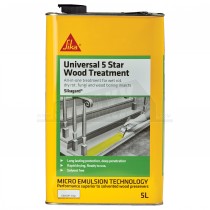 SikaGard Universal 5 Star Wood Treatment 5L Clear