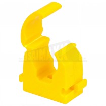 Talon Yellow Gas Identification Hinged Pipe Clip 20pc