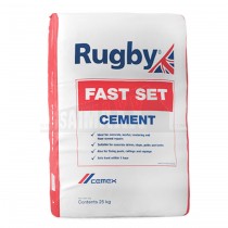 Rugby FAST Set Cement 25kg PLASTIC Bag