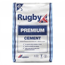 Rugby Premium Cement 25Kg in "PLASTIC" Bag