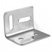 Timco Stretcher Plates ( Brackets ) 38mm x 29mm 4pc Silver Zinc Plated Steel