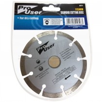 Pro User 115mm Diamond Cutting Disc (Dry Cutting)