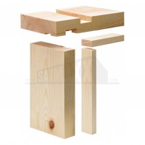NORMAL Door Lining Set 32x175mm & Stops 7" (30/33") Finished size 27x155mm
