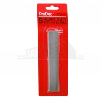 ProDec 6" (150mm) 5 Heavy Duty Scraper Blades