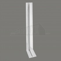 WHITE uPVC Fascia & Soffit INLINE STRAIGHT JOINER 400mm Long