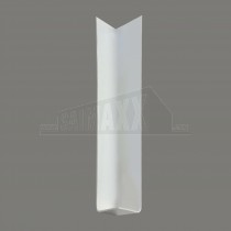 WHITE uPVC Fascia & Soffit Joint EXTERNAL CORNER 90deg 300mm Long