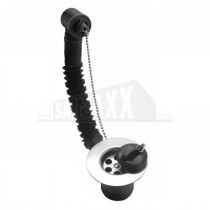 Kitchen Sink Waste Kit1.5" with Poly Plug, Ball Chain, Overflow & Tube