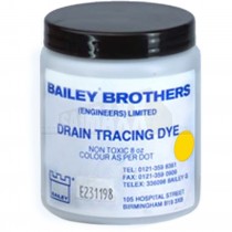 Drain Tracing (Testing) Dye 200g Yellow