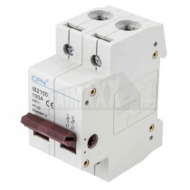 CPN Consumer Unit Main Switch Isolator 2 Double Pole 100 Amp