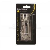 Blackspur 110mm Security Door Chain - Nickel Plated