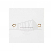 SQUARE EDGE 13 Amp UNSWITCHED Fused Connection Unit (No Neon)