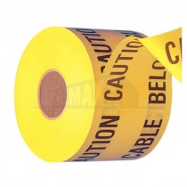 Underground Barrier Tape "ELECTRIC CABLE BELOW" 150mm x 365m Roll