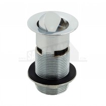 Embrass 1.1/4" Slotted FLIP PLUG Basin Waste Chromed