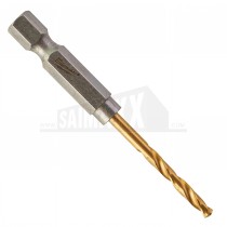 Milwaukee Shockwave HSS-G TITANIUM Red Hex Drill Bit Carded
