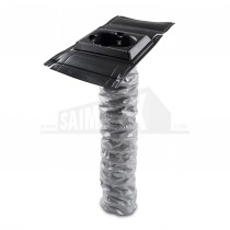 110mm Soil Pipe Adaptor to Hooded Slate Tile Ventilator