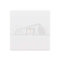 SMOOTH EDGE 1 gang SECONDARY Telephone Socket White Plastic