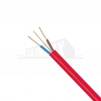 RED Fire Cable Flexible 2 Core & Earth Cable FXP200 1.5mm x 100m ROLL