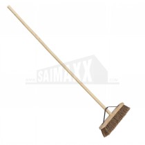 Readymade STIFF BASSINE Wooden 18" Wide Broom & Handle
