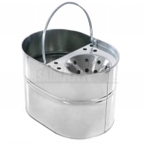 Galvanised Metal Mop Bucket 14 Litre