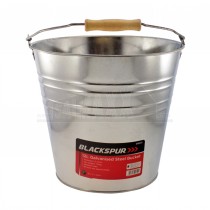 Blackspur Galvanised Metal Bucket (Pail) 12 Litre