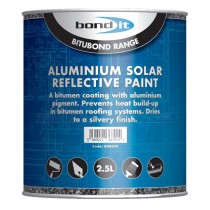 Bond-it Aluminium Solar Reflective Paint 2.5L Can Silver