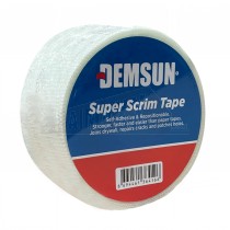 Demsun Drywall Super Scrim Tape Roll White 100mm (4") x 90m
