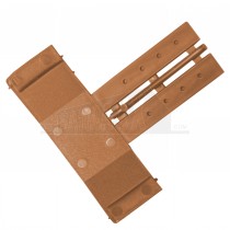 Universal Roof Tile Dry Verge Starter TERRACOTTA Colour 1pc