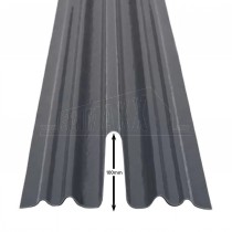 Dry Fix Fibreglass Bonding Gutter for Roofing 100mm x 3m