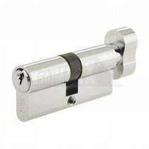 Jedo 70mm (35 x 35mm) Eurocylinder Thumbturn POLISHED CHROME
