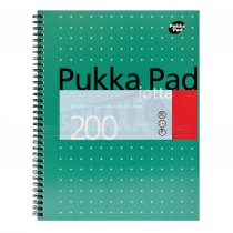 Pukka Pad Jotta Sprial Bound Writing Book A4 200 Lined Pages (80gsm)