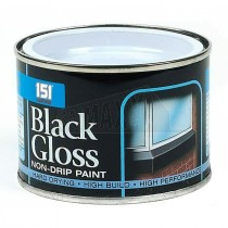 151 Black Gloss Non Drip Paint 300ml