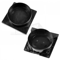 Clark Heavy Duty Linear Drainage Channel Outlet/Stopper End Caps PAIR