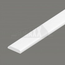 D Mould 28mm x 5m uPVC White