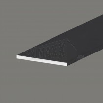6mm Thick Flat Architrave 5m uPVC Anthracite Grey (RAL 7016)