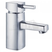 Loui Mono Single Lever Basin Mixer Tap & Pop Up Waste Chrome
