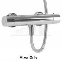 Inta Trade Tec Single Outlet Thermostatic Bar Shower Mixer Only