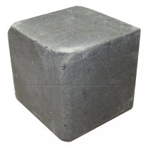 Driveway Block Paving Bullnose SMALL KERBS Internal Corner CHARCOAL
