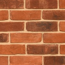 Smoked Barn Orange Stock Facing Brick Metric 65mm