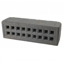 Slate BLACK Clay Airbrick 215 x 65mm (9x3" approx One Brick Size)