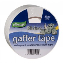 Rhino Gaffer Tape Roll SILVER 50mm x 50m