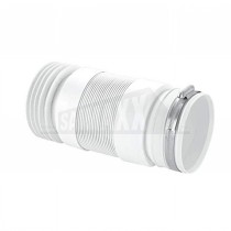 McAlpine Flexible Extendable Pan Connector 4" (150-310mm) Back to Wall WC-F21R