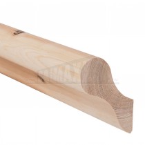 50 x 100 x 4200 mm Nom' Softwood Pigs Ear Wall Fixing Handrail Fin' size 44x94mm