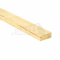 22 x 50 x 3000mm PSE Planed Softwood Timber 5th Whitewood (Finished: 18x44mm)