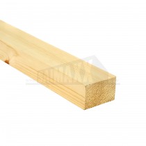 50 x 75 x 3000mm PSE Planed Softwood Timber 5th Redwood (Finished: 44x69mm)