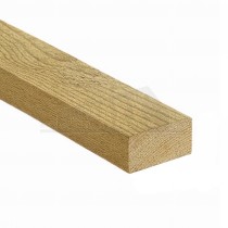25 x  50 x 3600 mm Nom Treated Sawn Timber Batten Type-A Quality