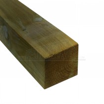 75mm x 75mm Rough Sawn Treated Timber Fence Post