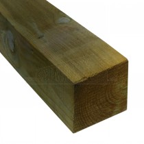 100mm x 100mm Rough Sawn Treated Timber Fence Post