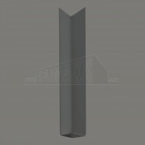 ANTHRACITE GREY uPVC Fascia & Soffit Joint EXTERNAL CORNER 90deg 500mm Long